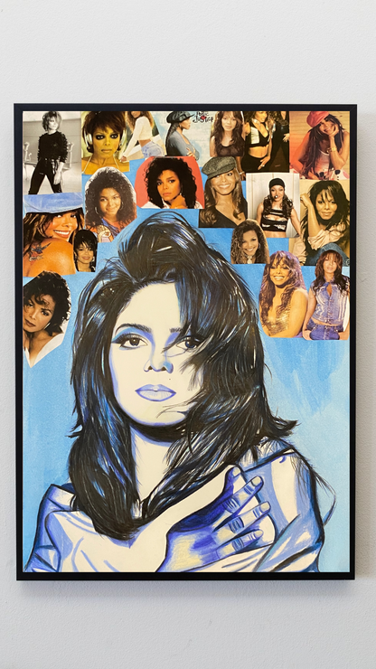 Janet Jackson (collage poster)